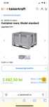 Vand container de plastic tip Eurobox