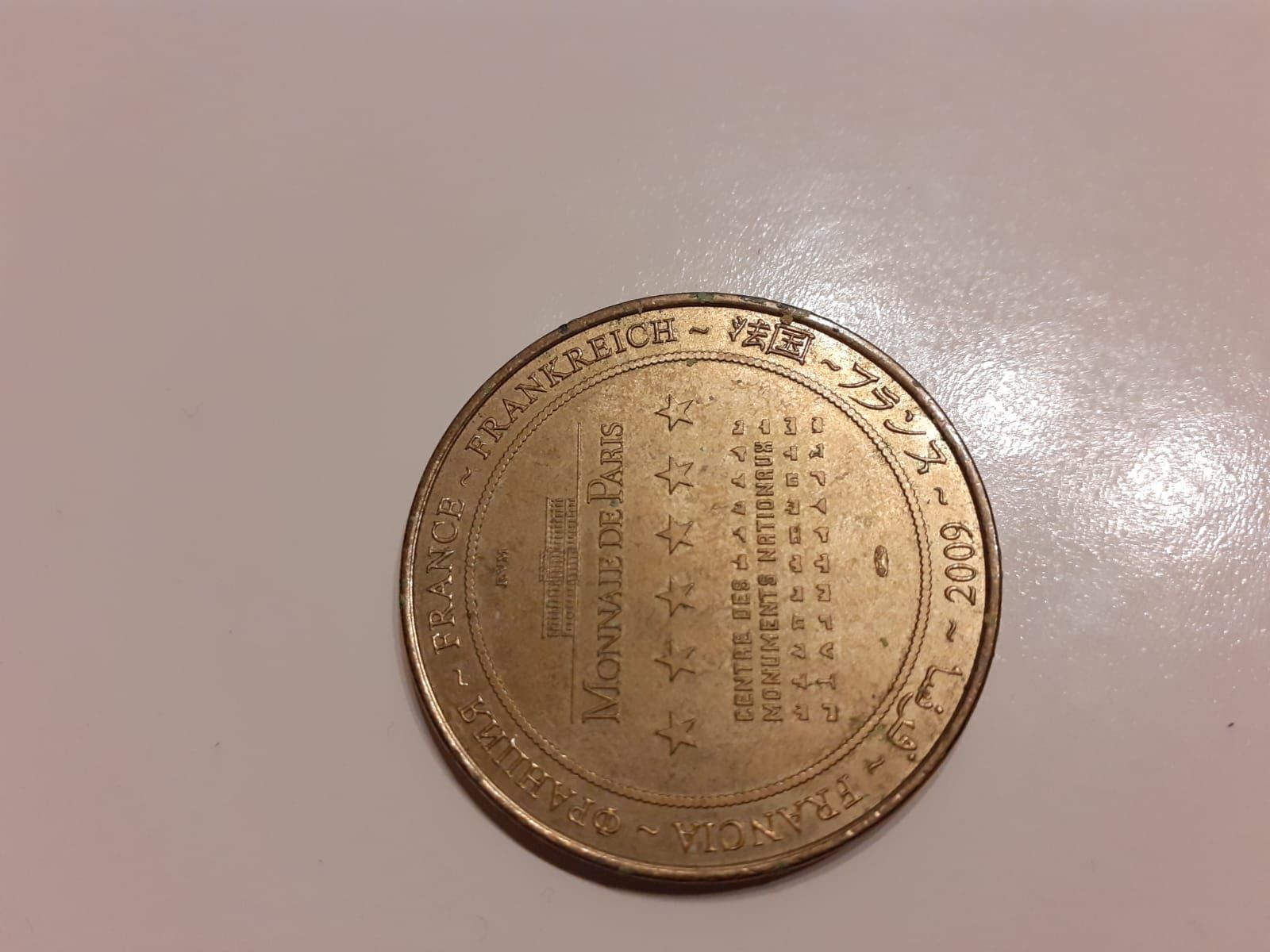Monede Paris Medalii de la principalele monumente turistice
