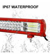 Led bar 216 w carcasa rosu  spot si flood TRANSPORT 0