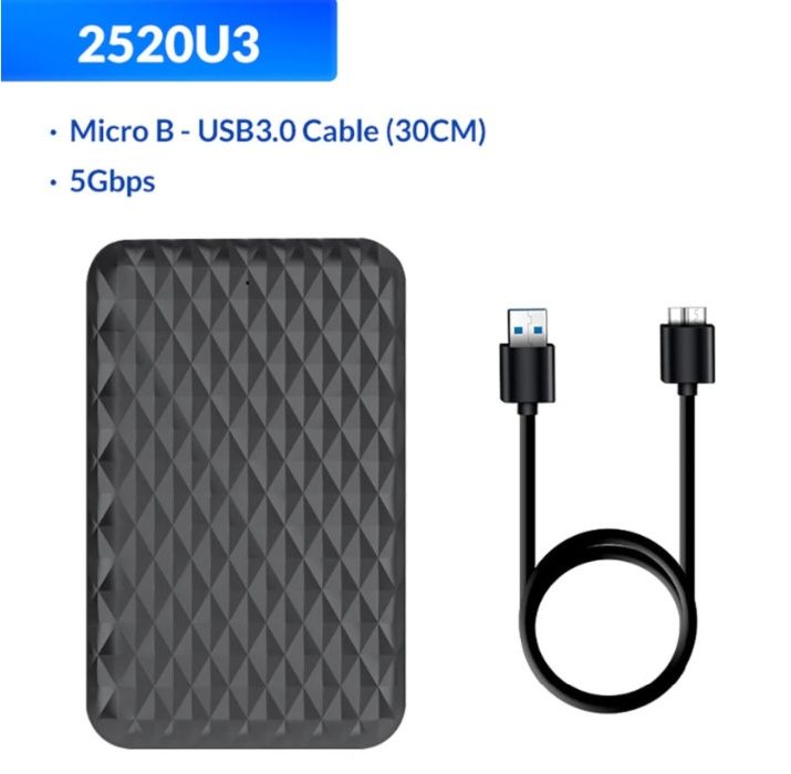 новые USB 3.1 (type C) Боксы для HDD - фирменные - гарантия - доставка