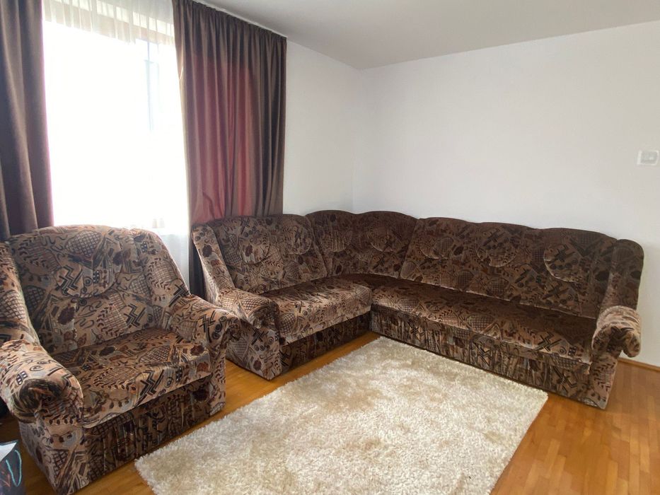 Colțar extensibil cu fotoliu