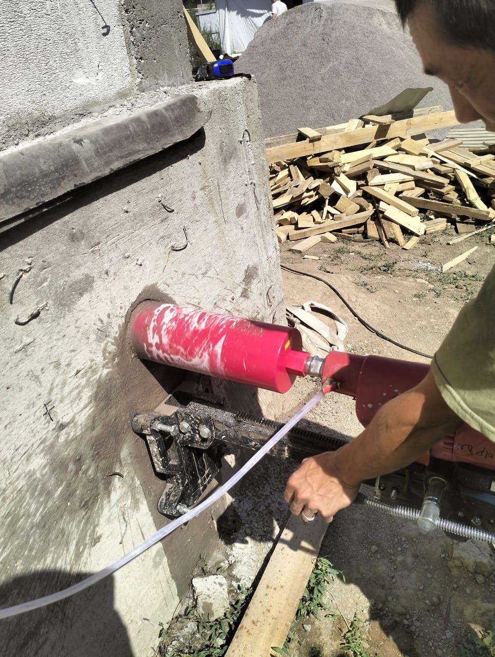 Алмазный бурение сверление резка услуги отверстие бетон демонтаж дверь