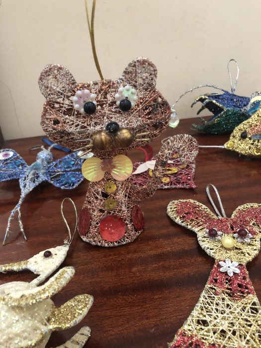Игрушки на елку ручной работы