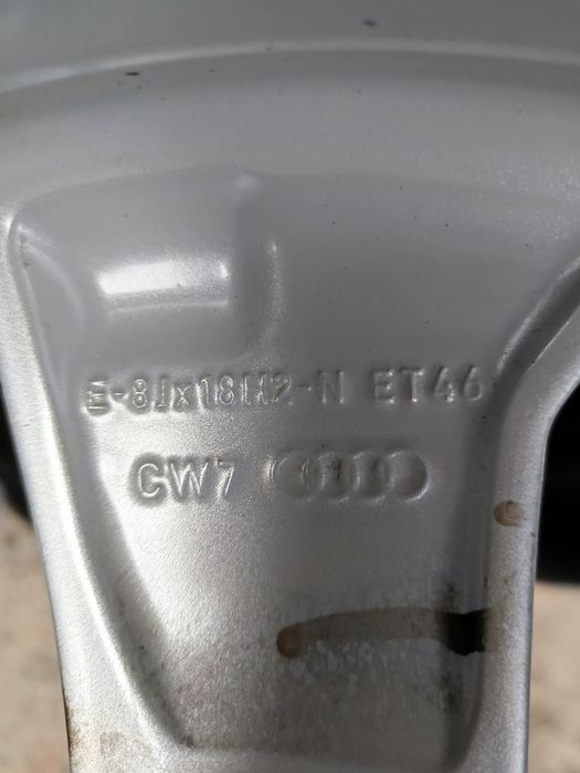 18ц.Оригинални джанти за Ауди 5х112