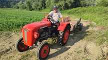 Vând tractoraș 21 cp same