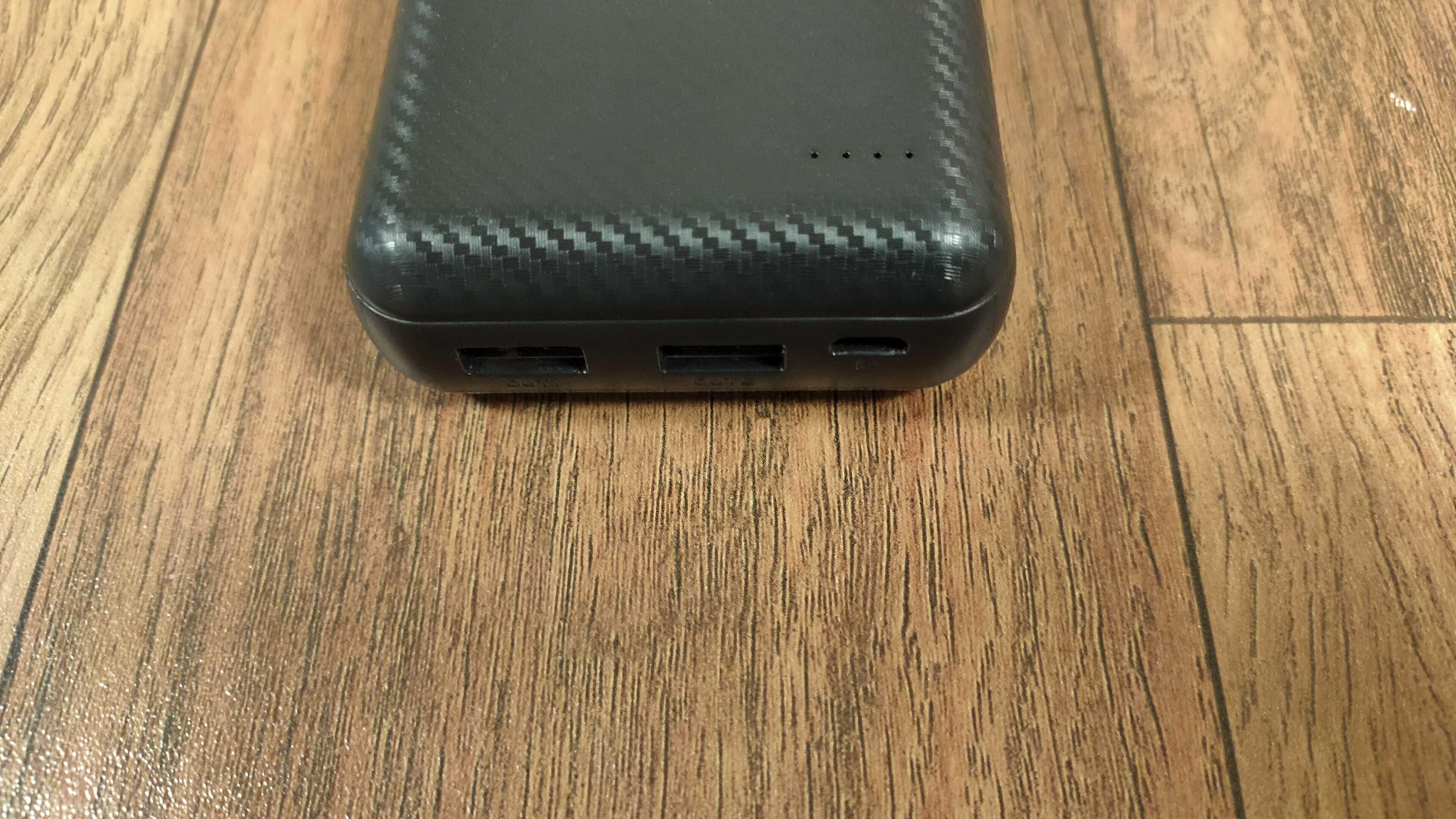 Външна батерия A+, пауър банка, 20000 mAh, 2 USB порта