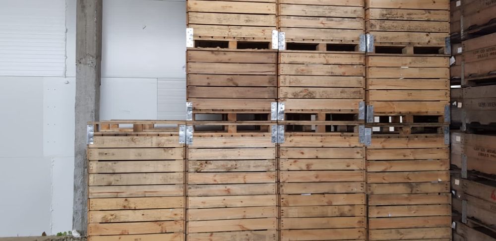 Cufăr de lemn / box pt. transport sau depozitare fructe / legume