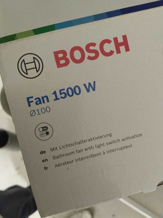 Вентилатор Бош Бош