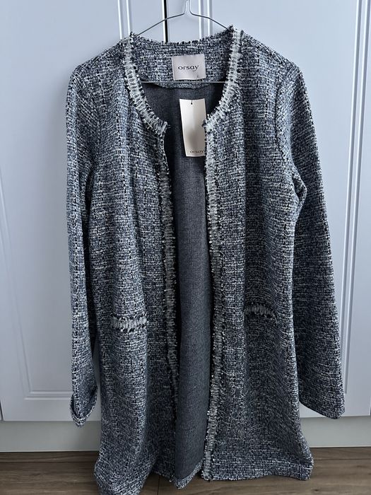 Sacou nou ORSAY (cu predare in Cluj), 40, albastru