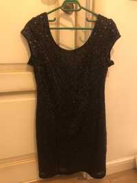 Rochie paiete neagra