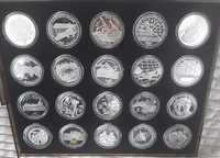20 сребърни юбилейни монети БНБ