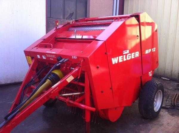 Presa balotiera Welger RP 12 ata plasa 120 pickup 2 m tocator an 2014