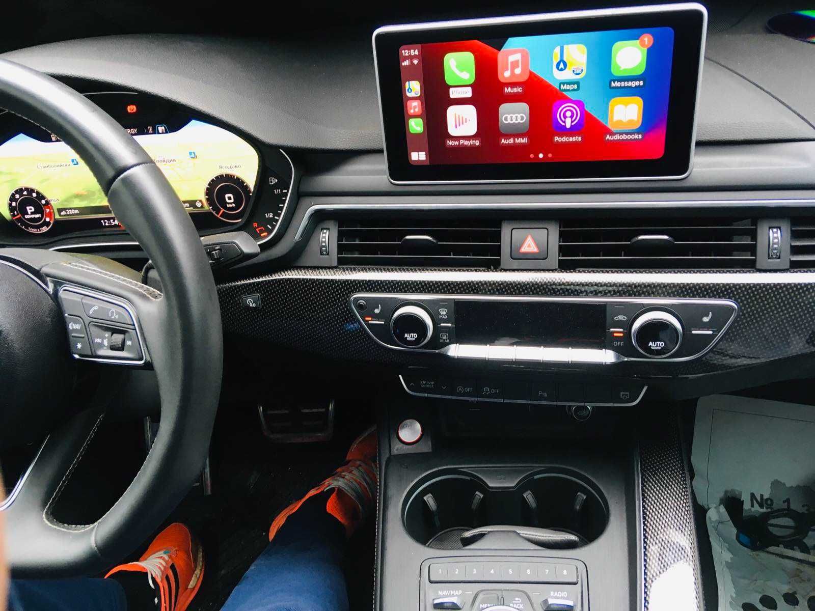 Audi MIB България Apple CarPlay Android Auto ViM Speed Cam Region Conv