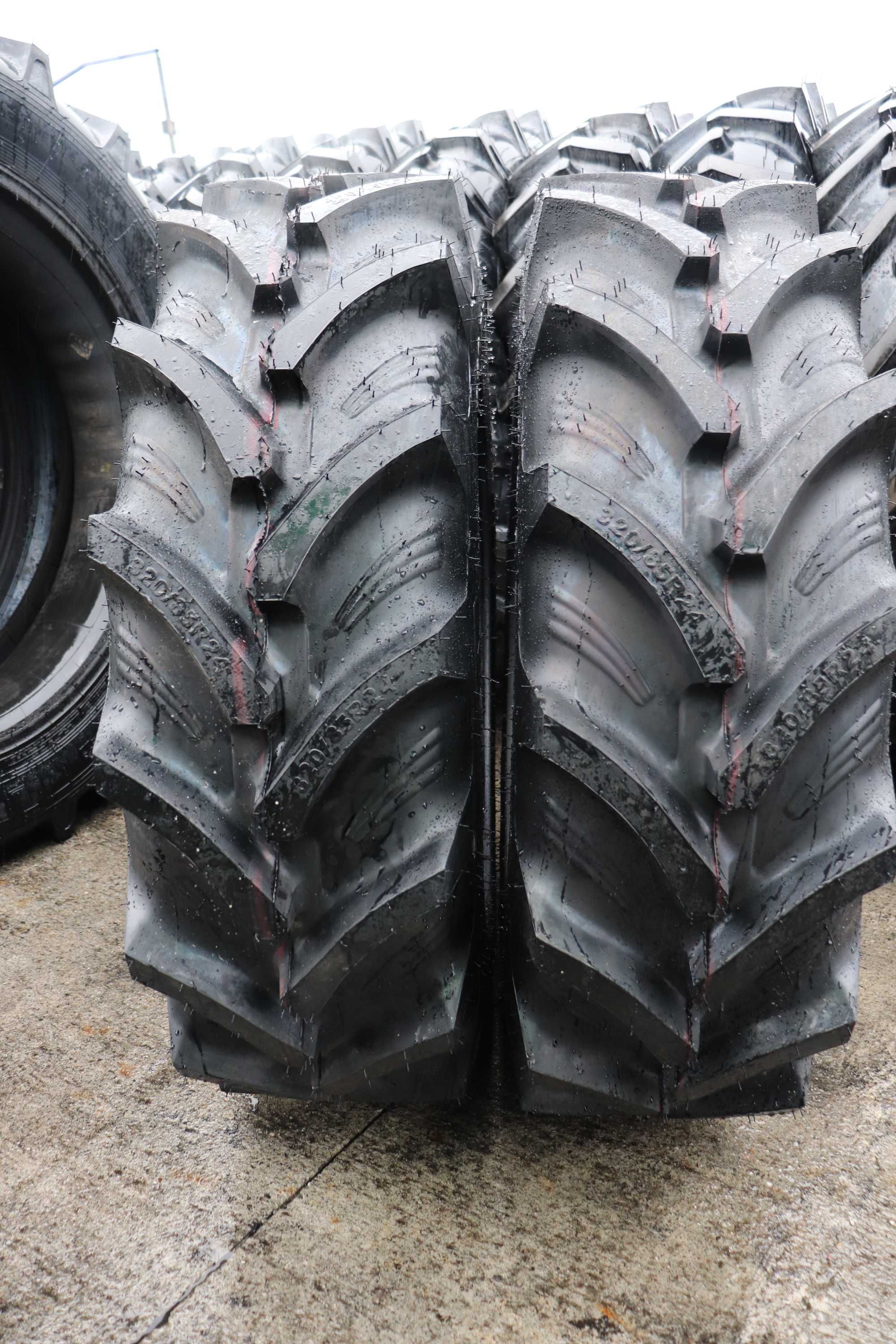 cauciucuri noi radiale 12.4R24 OZKA anvelope tractor fata 320/85 R24