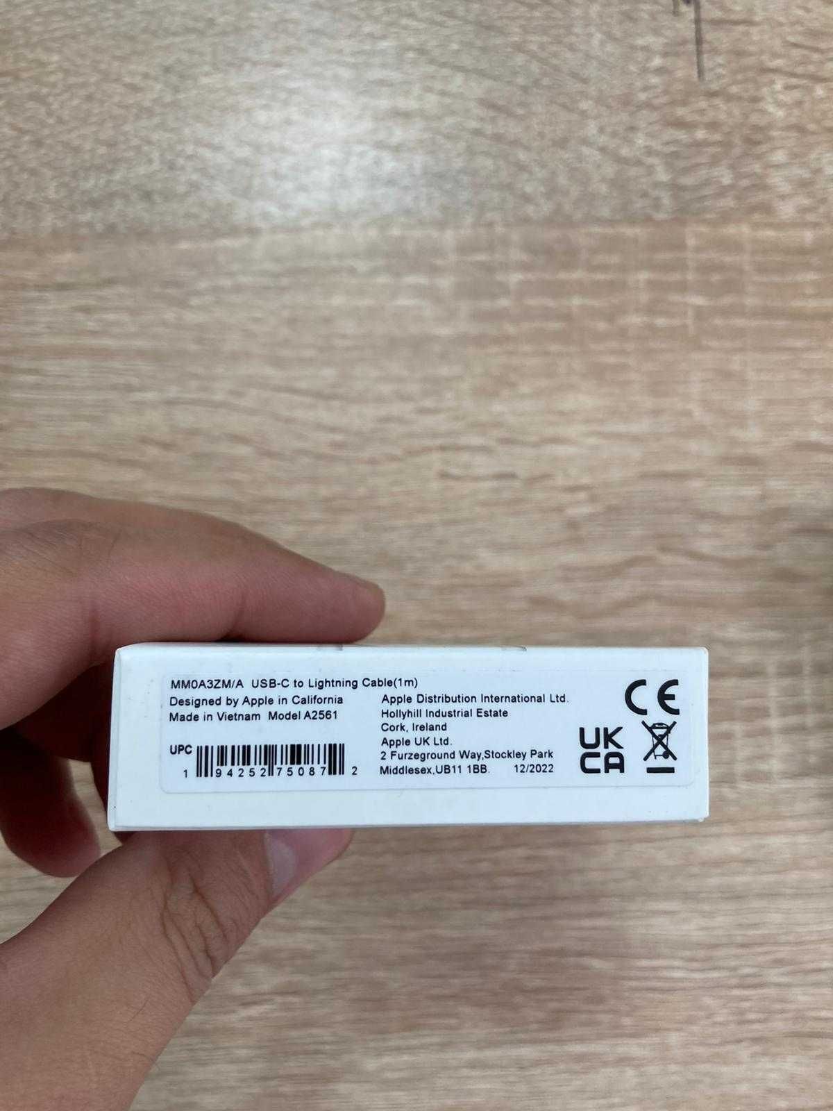 Продаётся кабель Apple USB-C to Lightning ЕАС