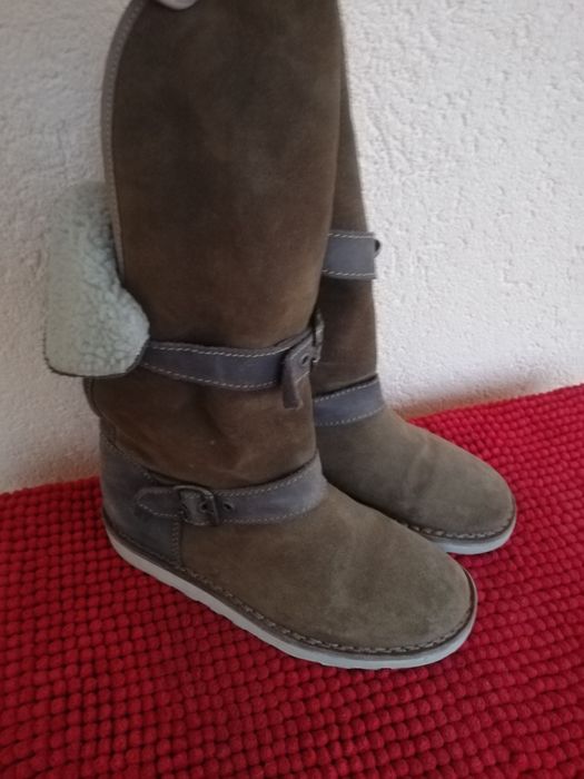 Cizme piele și blana Portugal nr 37