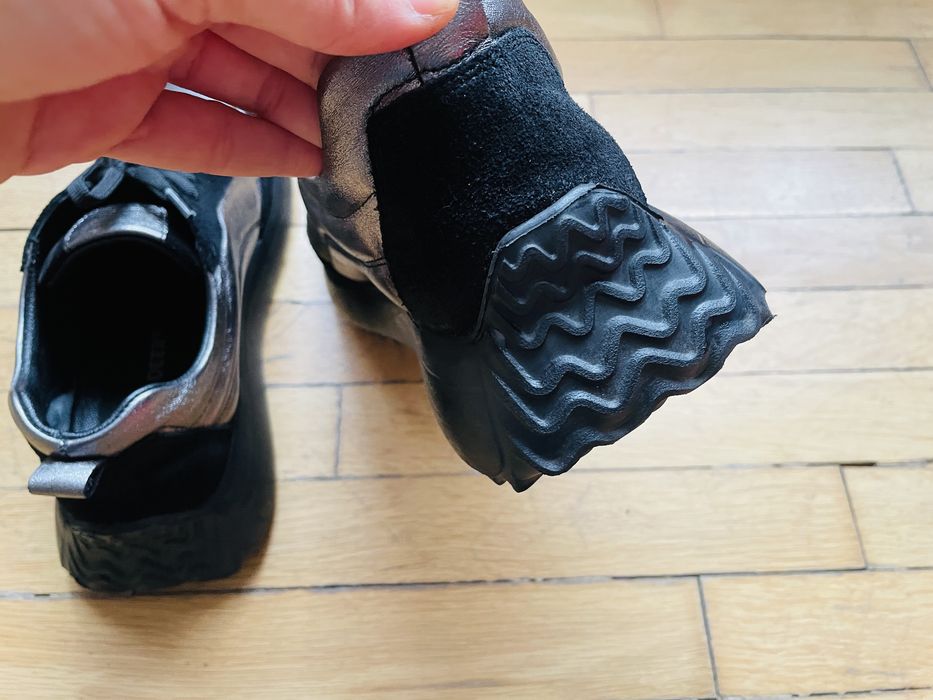 Дамски маратонки от естествена кожа