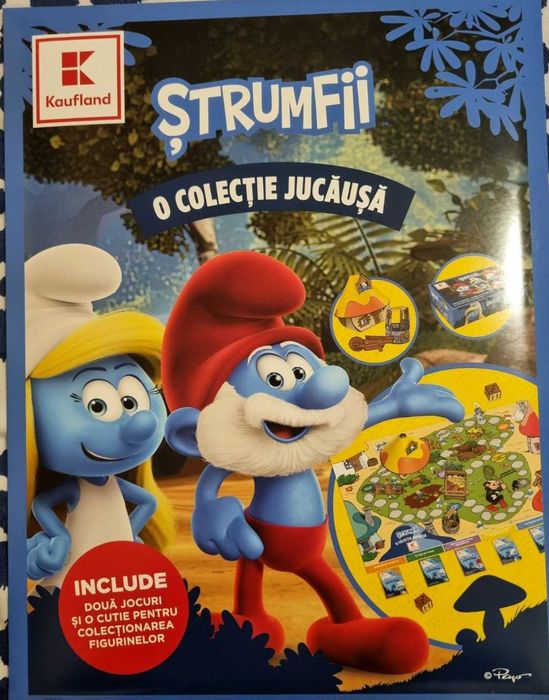 Colectia strumfi plus albumul sigilat
