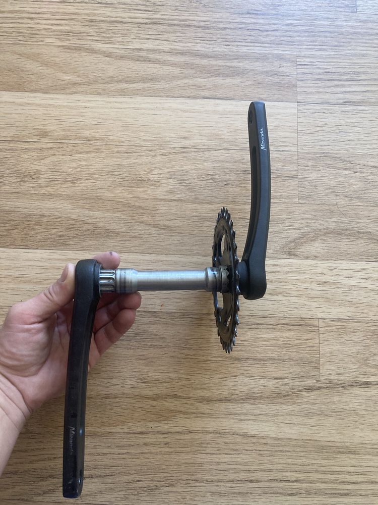 Курбели Miranda XMOD, Shimano BB- MT801