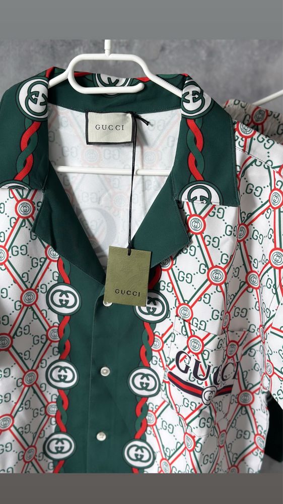 Compleu vara Guc.ci Premium Camasa pantaloni