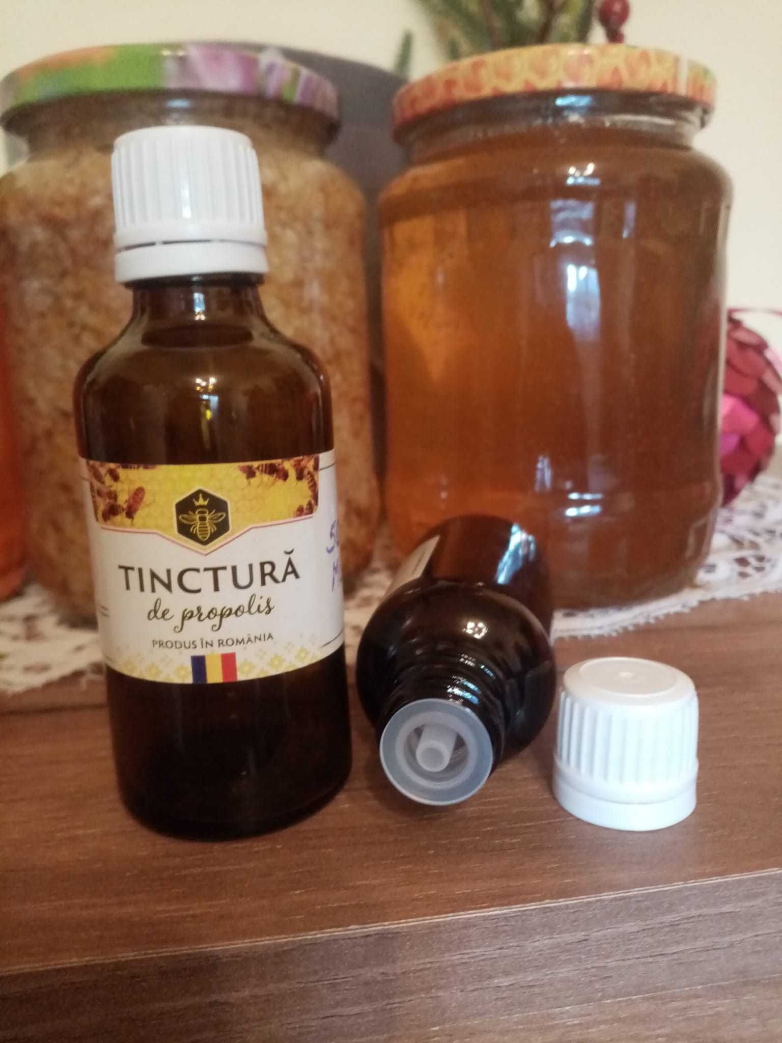 Polen crud poliflor congelat, tinctura de propolis...