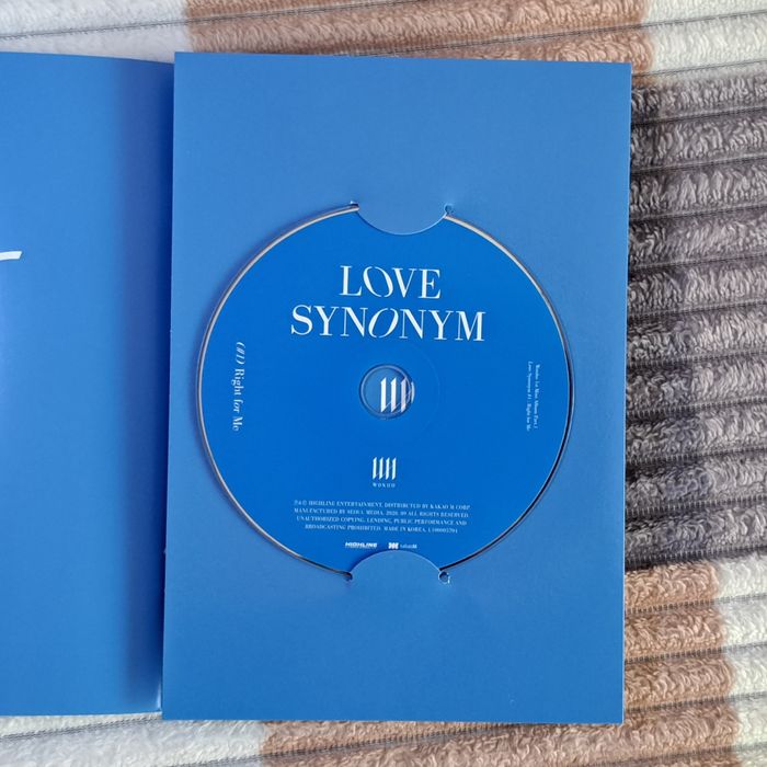 Wonho Love Synonym #1. Right For Me album