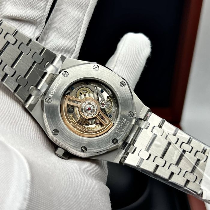 ceas ap royal oak black dial 41,mm