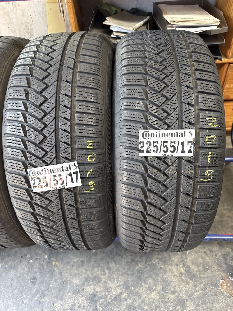 225/55/17 Continental M+S