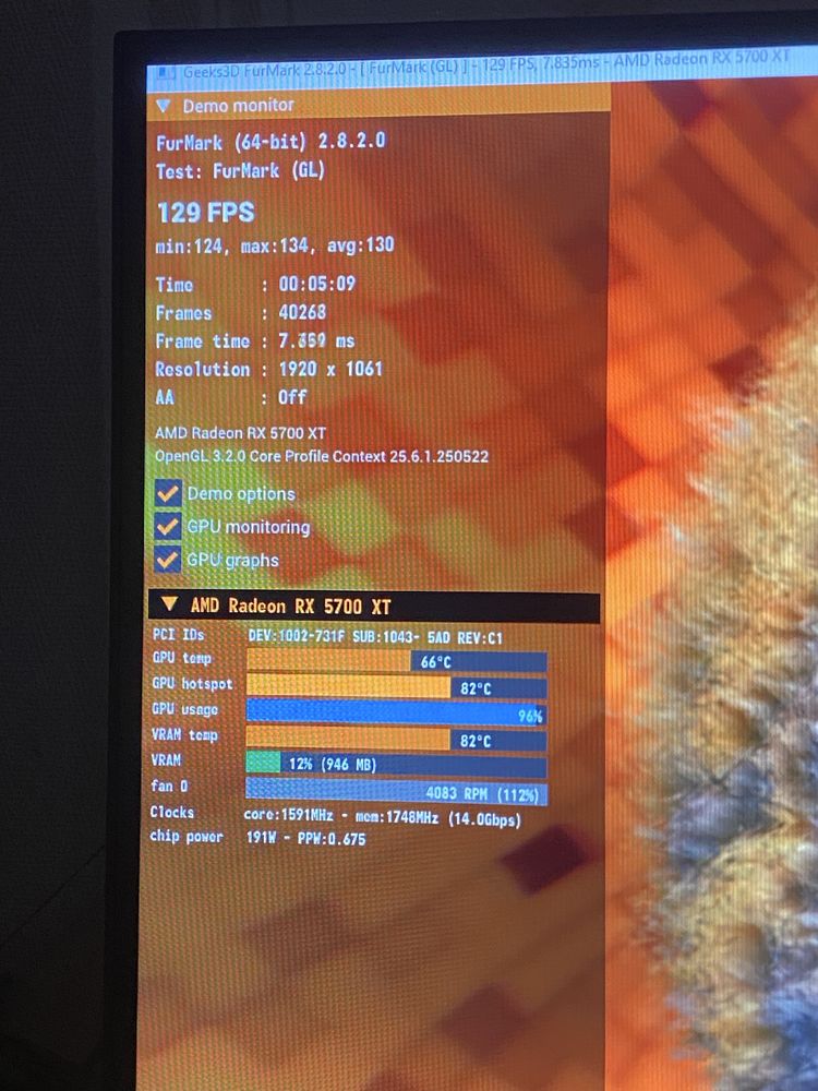 ASUS RX 5700 "XT" аналог RTX 3060 12gb