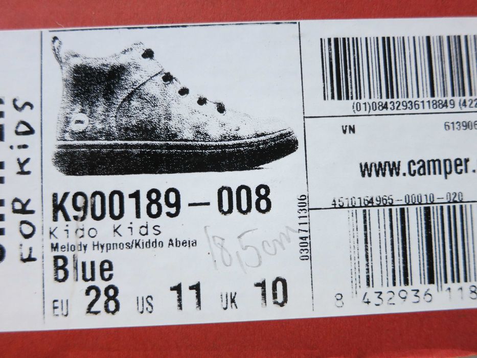 Ghete piele Camper 28