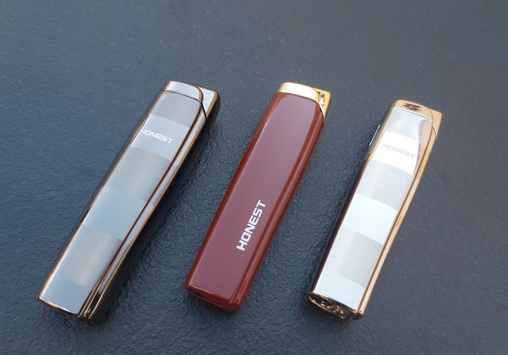 Луксозна запалка HONEST в подаръчна кутия,3 цвята