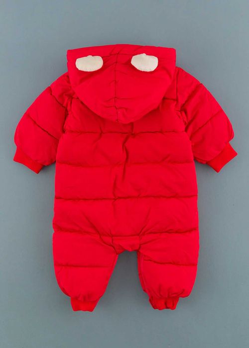 Бебешки космонавт с коала, Червен Цвят