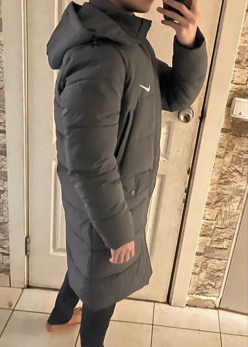 Длинный куртка зимни