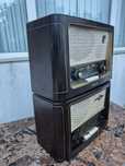 Vând colecție 34 Radio cu Lampi,carcasa ebonita&lemn din ani 1940-1988