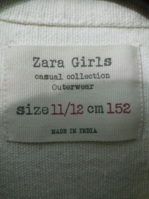 Geaca Zara cu broderie si margele