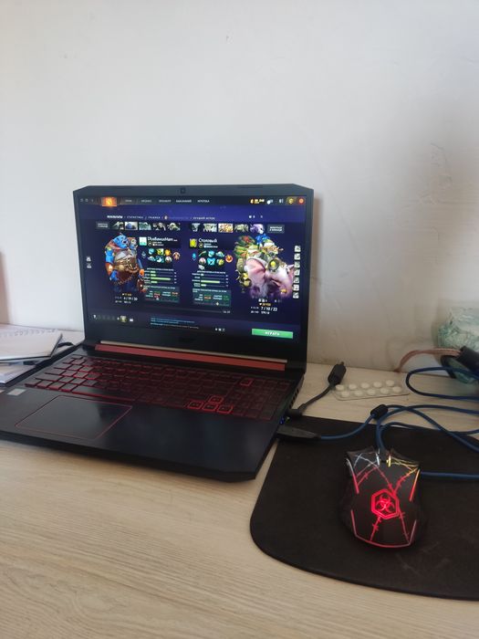Ноутбук Acer nitro I5-9300H 8gb+512 ssd 1650gtx