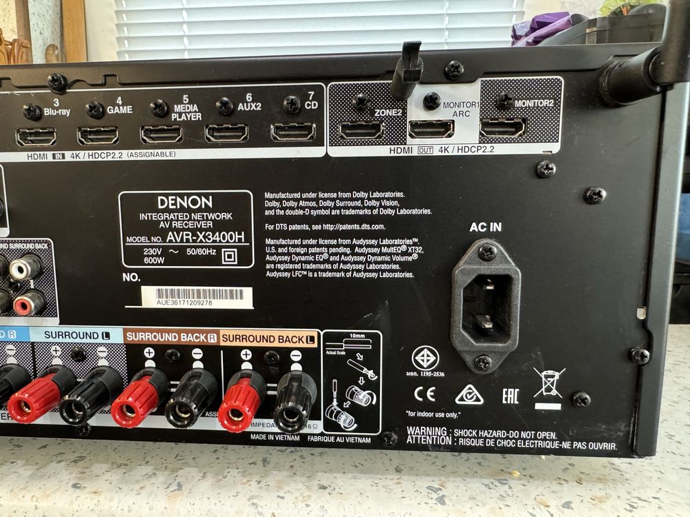 Denon AVR-X3400H