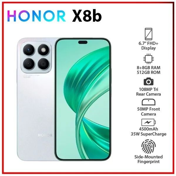 Honor X8b New 2024  Super Skidka+Garantiya+Dastavka