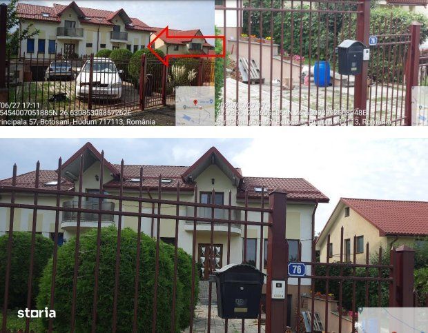 Casa P+M 195mp + Teren 550 mp, Hudum - Botosani