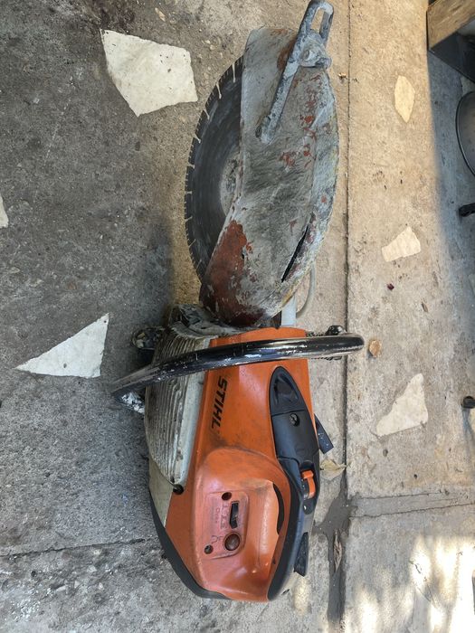 STIHL TS420 drujba santier cu disc pentru beton asfalt fier