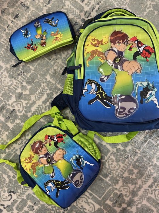 Детский рюкзак +пенал+сумочка