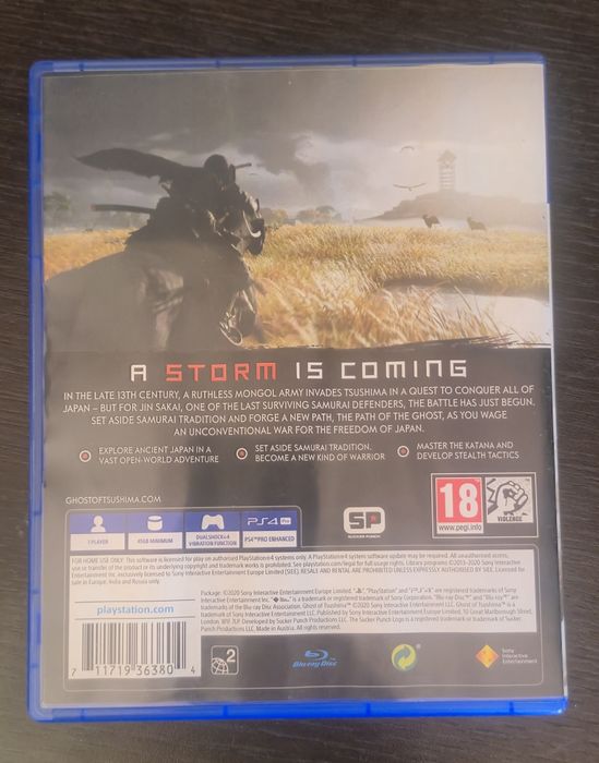 Ghost of Tsushima ps4