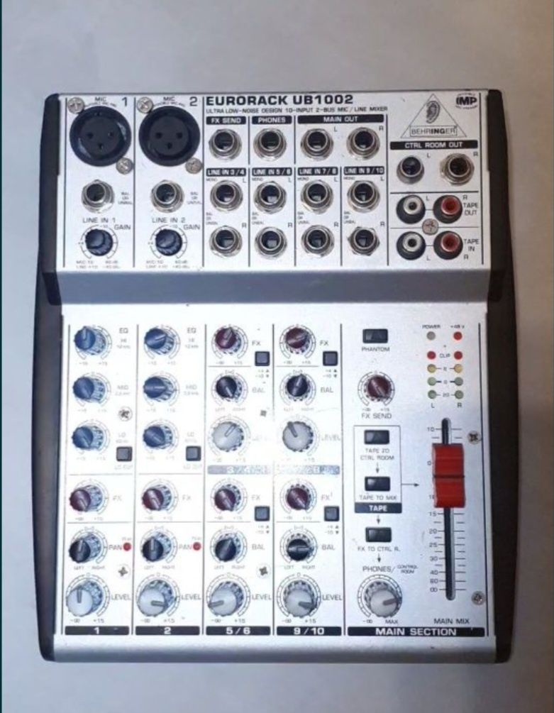Mixer Behringer UB1002 /Consola DJ Hercule Mk2 /BOXE