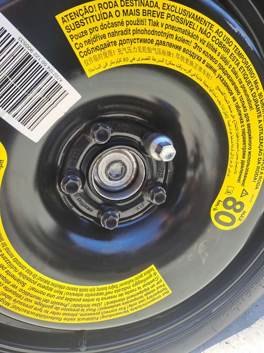 Roata de rezerva Slim BMW Sera 1 2 3 4 F44 F74 F52 F40 F20 F70 G22 F32