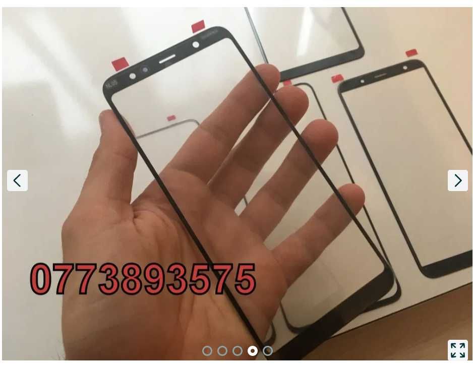 Sticla touchscreen display Samsung Galaxy J6 2018 A6 A7 A8 A9 J4 PLUS