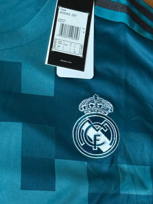 Tricou Real Madrid albastru 2018 cupa mondiala a cluburilor fotbal