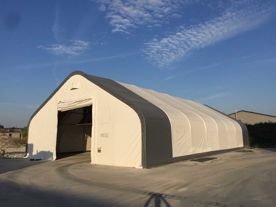 Hale metalice, Hala din fier zincat