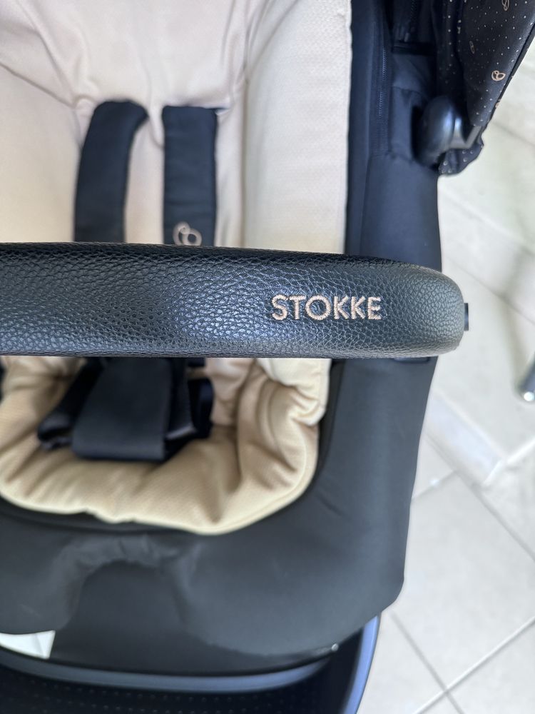 Stokke Xplory Signature + кош за новородено