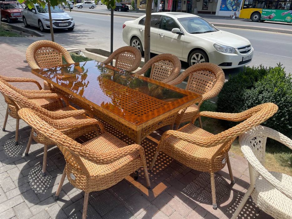 Sezon skidsaki stol stul Lazuno Kobra. Дачный стол стул. Dachniy komp.