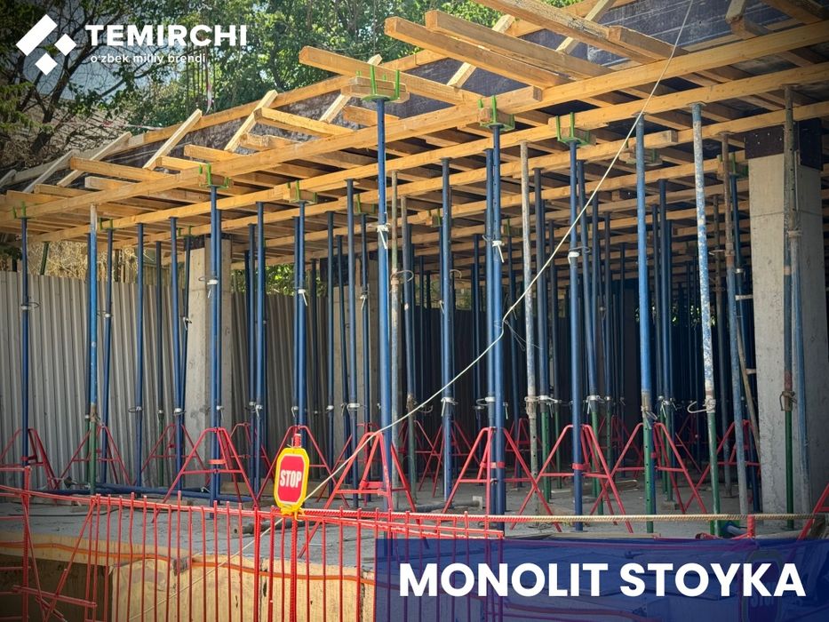 Sifatli va mustahkam monolit stoykalar ijaraga beriladi